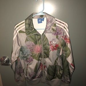 Adidas Floral Track Jacket